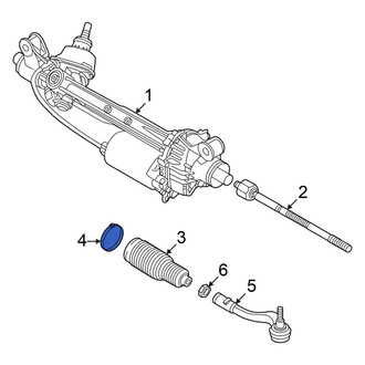 Audi OE - Inner Rack and Pinion Bellows Clamp