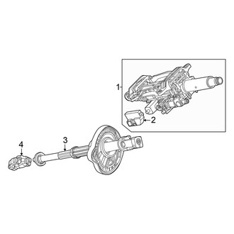 Audi OE - Steering Column Assembly