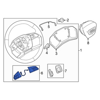 Audi OE - Right Combination Switch