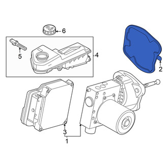 Audi OE - Power Brake Booster Seal