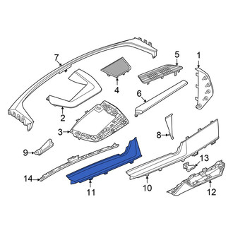 Audi OE - Instrument Panel Pad