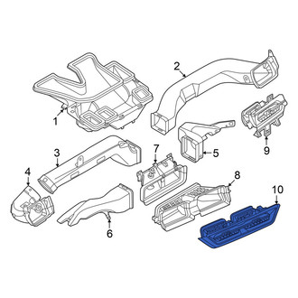 Audi OE - Front Center Dashboard Air Vent