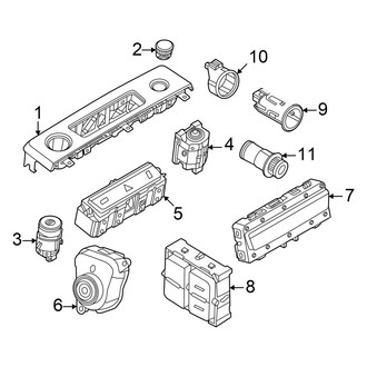 Audi OE - Console - Electrical Components