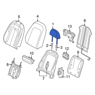 Audi OE - Front Left Headrest