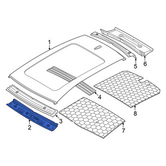 Audi OE - Front Roof Header Panel