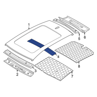 Audi OE - Center Roof Bow