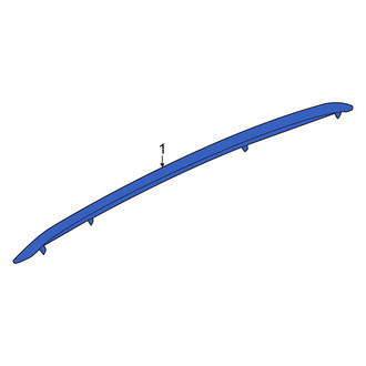 Audi OE - Right Roof Luggage Carrier Side Rail