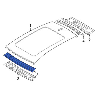 Audi OE - Front Roof Bow