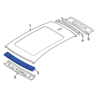 Audi OE - Front Roof Bow