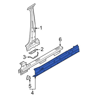 Audi OE - Left Rocker Panel