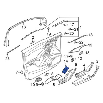 Audi OE - Front Left Combination Switch