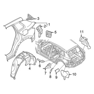 Audi OE - Quarter Panel & Components (Premium / Premium Plus / Prestige)