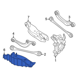 Audi OE - Rear Right Suspension Control Arm Cover