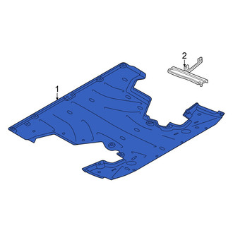 Audi OE - Rear Floor Pan Splash Shield