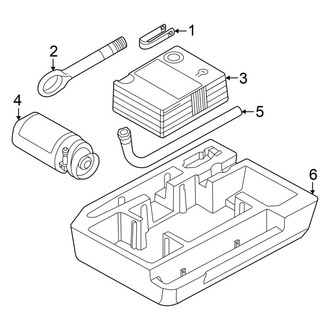 Audi OE - Rear Body & Floor - Jack & Components