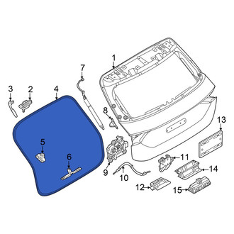Audi OE - Rear Hatch Seal