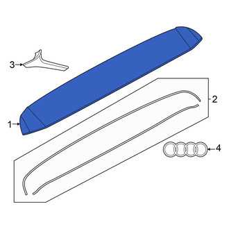 Audi OE - Rear Spoiler