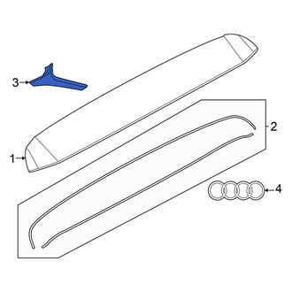 Audi OE - Rear Spoiler