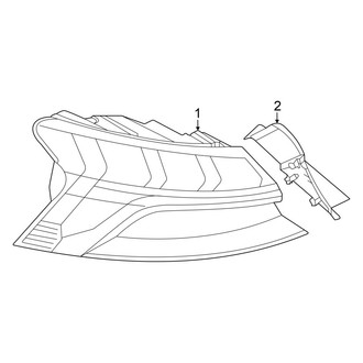 Audi OE - Rear Lamps - Tail Lamps (On Body)
