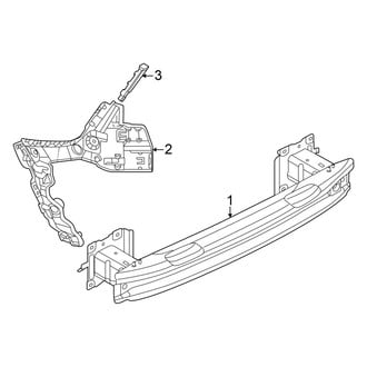 Audi OE - Rear Bumper - Bumper & Components (Mount Components)
