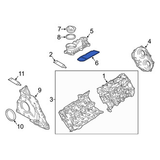 Audi OE - Engine Oil Filler Tube Gasket