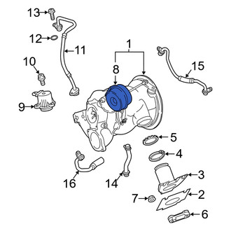 Audi OE - Turbocharger Wastegate Actuator