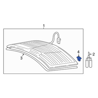 Audi OE - Front Windshield Spacer