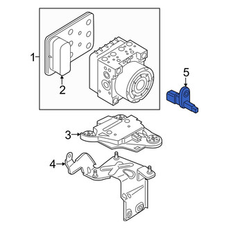 Audi OE - Rear Left ABS Wheel Speed Sensor