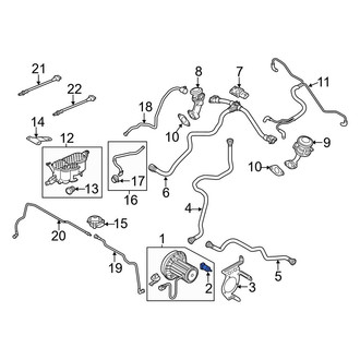 Audi OE - Secondary Air Injection Pump Mount
