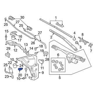 Audi OE - Washer Fluid Level Sensor