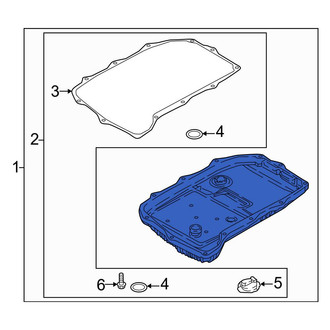 Audi OE - Transmission Oil Pan