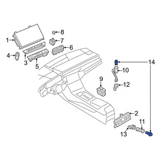 Audi OE - Rear Cigarette Lighter Element