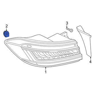 Audi OE - Tail Light Grommet