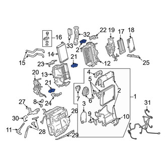 Audi OE - HVAC Air Inlet Door Actuator