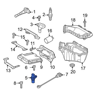 Audi OE - Engine Crankshaft Position Sensor