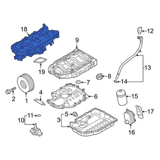 Audi OE - Lower Engine Intake Manifold