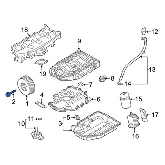 Audi OE - Engine Harmonic Balancer Bolt