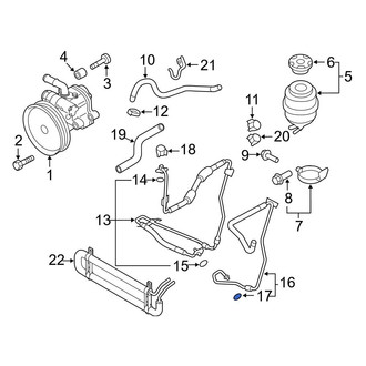 Audi OE - Power Steering Hose O-Ring