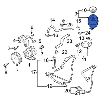 Audi OE - Power Steering Reservoir