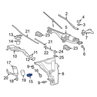 Audi OE - Washer Fluid Level Sensor