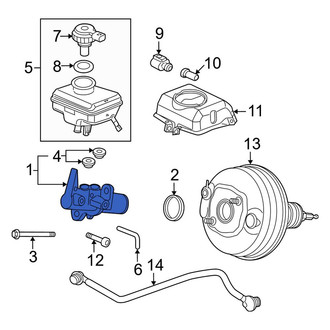 Audi OE - Brake Master Cylinder