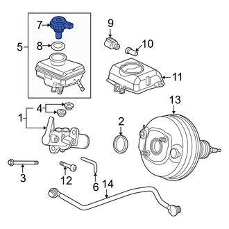 Audi OE - Brake Master Cylinder Reservoir Cap