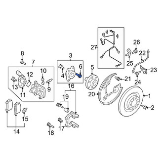 Audi OE - Front CV Joint Bolt