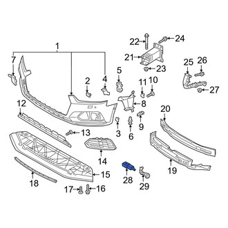 Audi OE - Ambient Air Temperature Sensor