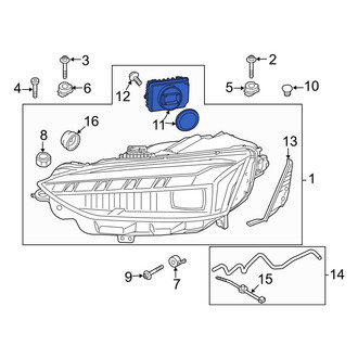 Audi OE - Front Headlight Control Module