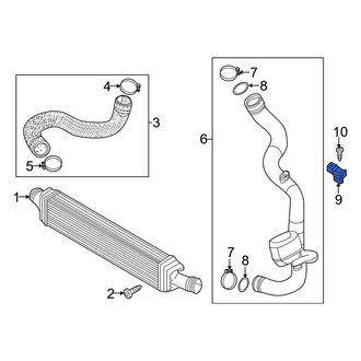 Audi OE - Air Charge Temperature Sensor