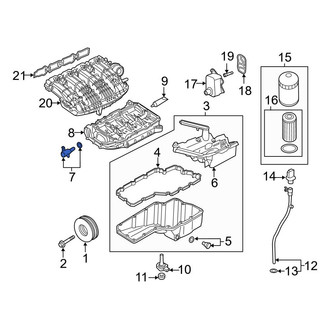 Audi OE - Engine Oil Pump Relief Valve