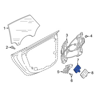 Audi OE - Rear Door Control Module