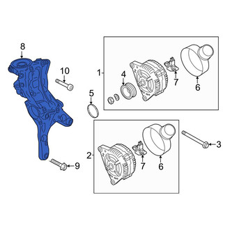 Audi OE - Alternator Bracket