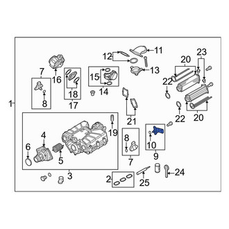 Audi OE - Manifold Absolute Pressure Sensor